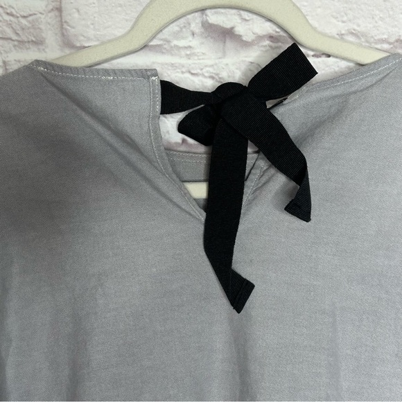 Chepè Blue Ruffle Sleeve 100% Cotton Top - Picture 11 of 16